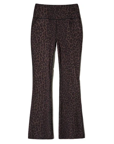 Lala Berlin - Rayon Blend 2 Leggings - Dark Brown Leo 